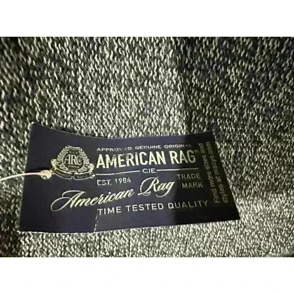 NWT Mens American Rag L/S lightweight hoodie shirt S - Picture 4 of 5